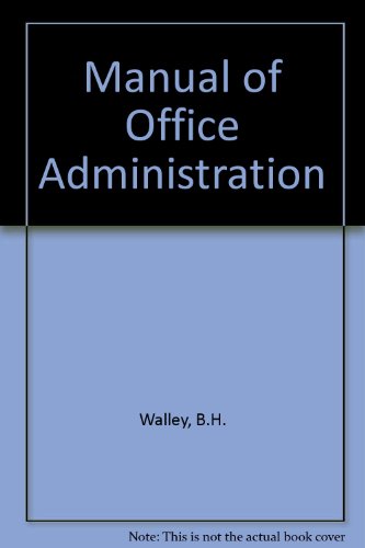 Book Manual of office administration. free