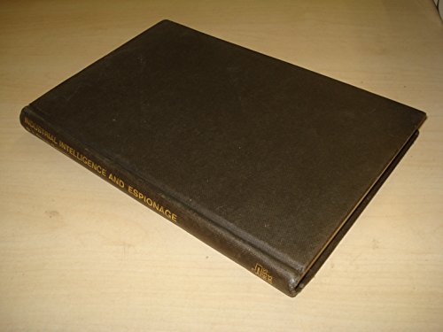 Book Industrial intelligence and espionage free