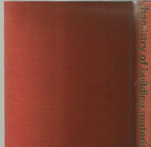 Book The chemistry of building materials (Applied chemistry series) free