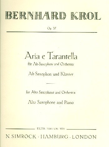 Book Aria and Tarantella op. 37 free
