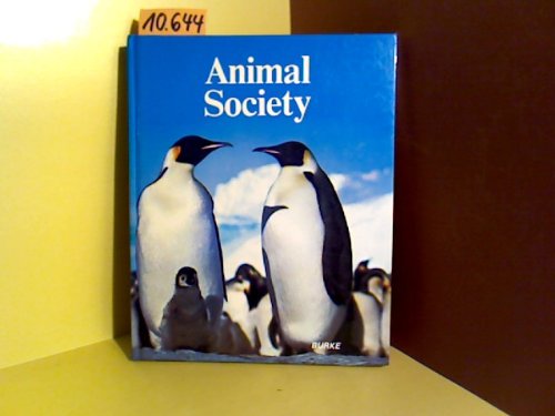 Book Animal Society (chapman & Hall Animal Behaviour Series) free