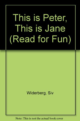 Book This is Peter, This is Jane (Read for Fun) free