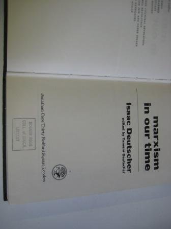 Book Marxism In Our Time free
