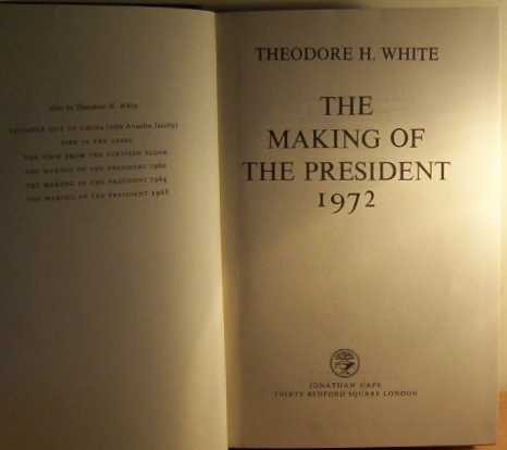 Book 'MAKING OF THE PRESIDENT, 1972' free