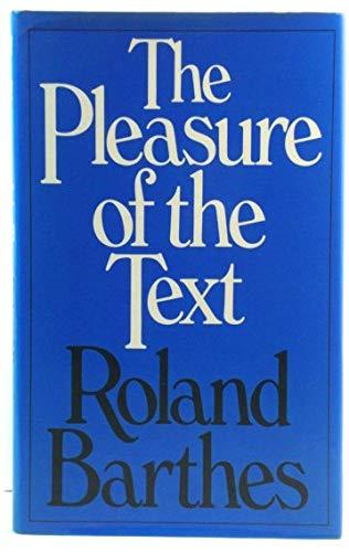 Book The pleasure of the text free