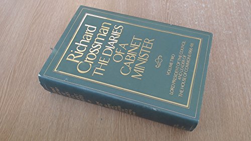 Book The Diaries Of A Cabinet Minister Volume Two free
