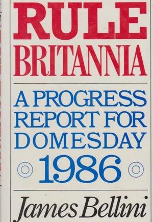 Book Rule Britannia: A Progress Report For Domesday 1986 free