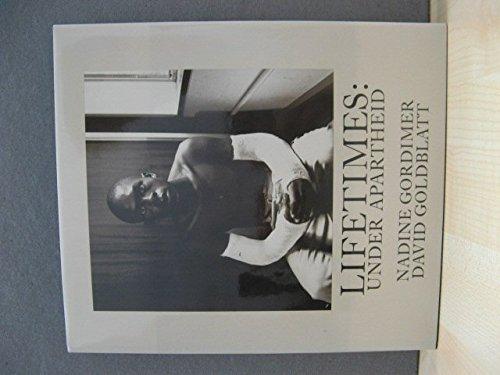 Book Lifetimes Under Apartheid (First UK Edition) free