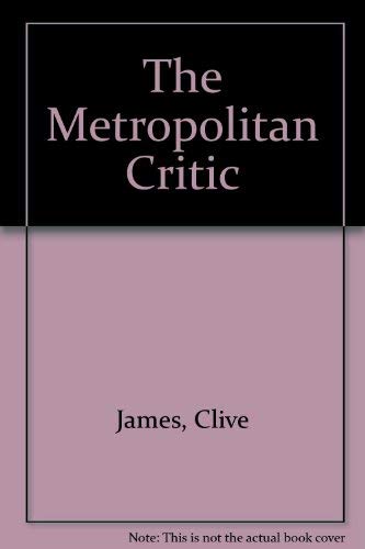 Book The Metropolitan Critic free