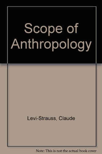 Book SCOPE OF ANTHROPOLOGY free