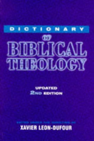 Book Dictionary Of Biblical Theology (cassell Reference) free