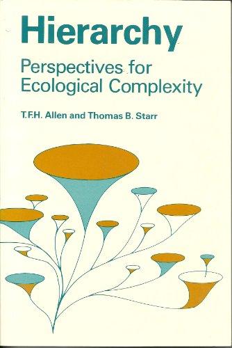 Book Hierarchy: Perspectives For Ecological Complexity free
