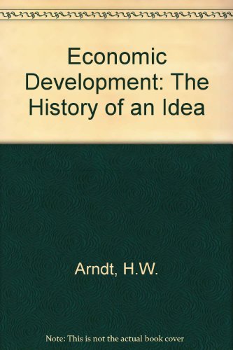 Book Economic Development: The History Of An Idea free