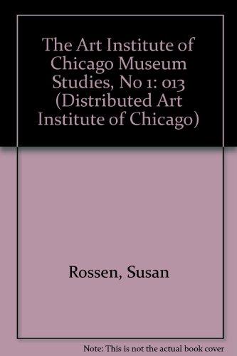 Book The Art Institute Of Chicago Museum Studies, No 1 (distributed Art Institute Of Chicago) free
