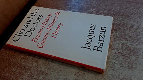 Book Clio and the Doctors Psychohistory Quanto free