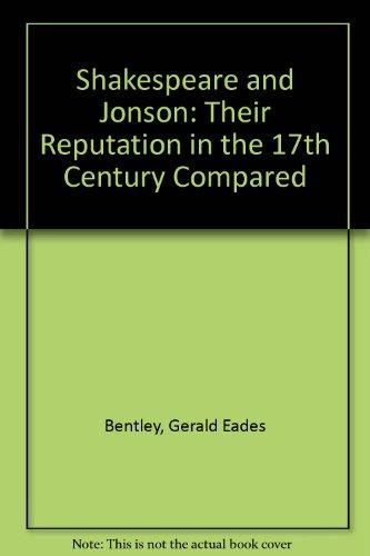 Book Shakespeare And Jonson, Their Reputations In The Seventeenth Century Compared (2 Vols In 1) free
