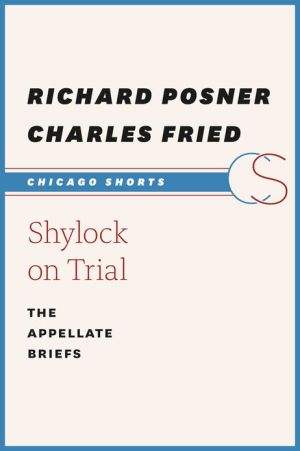 Book Shylock on Trial: The Appellate Briefs (Chicago Shorts) free