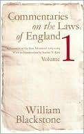 Book Commentaries on the Laws of England: A Facsimile of the First Edition of 1765-1769, Vol. 1 free