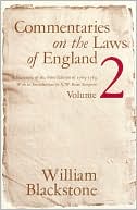 Book Commentaries on the Laws of England Vol.2 free