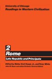 Book University of Chicago Readings in Western Civilization, Volume 2: Rome: Late Republic and Principate free