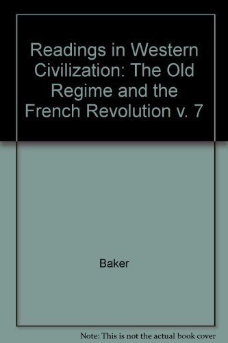 Book The Old Regime and the French Revolution (University of Chicago Readings in Western Civilization) free