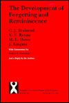 Book The Development of Forgetting and Reminiscence (Monographs of the Society for Research in Child Development) free