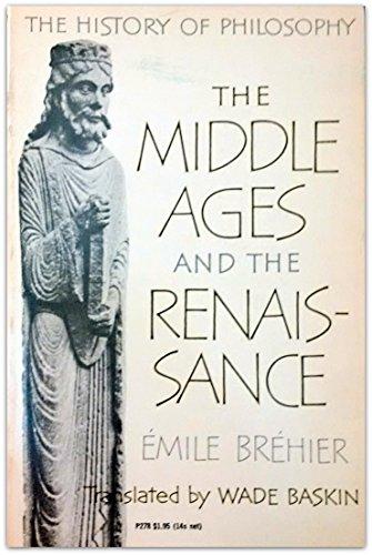 Book The History of Philosophy: The Middle Ages and the Renaissance free