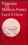 Book Victorian and modern poetics free
