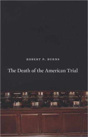 Book The Death of the American Trial free