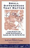 Book Small Differences That Matter: Labor Markets and Income Maintenance in Canada and the United States (National Bureau of Economic Research Comparative Labor Markets Series) free