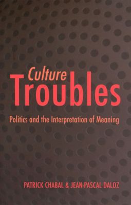 Book Culture Troubles: Politics and the Interpretation of Meaning free