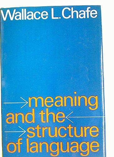 Book Meaning and the Structure of Language free