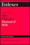 Book Indexes: A Chapter from The Chicago Manual of Style free