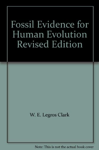 Book The Fossil Evidence For Human Evolution free