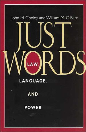 Book Just Words: Law, Language, and Power (Chicago Series in Law and Society) free