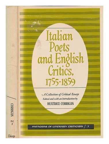 Book italian Poets and English Critics, 1755-1859, A Collection of Critical Essays free