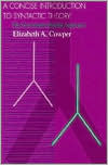 Book A Concise Introduction to Syntactic Theory: The Government-Binding Approach free