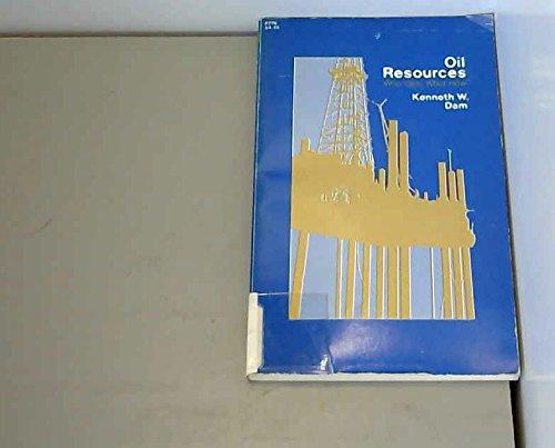 Book Oil Resources: Who Gets What How? free