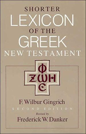 Book Shorter Lexicon of the Greek New Testament free