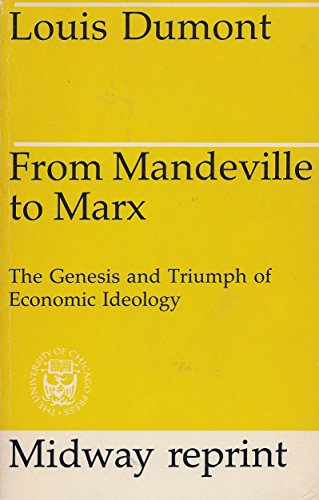 Book From Mandeville to Marx (Midway Reprint Series) free