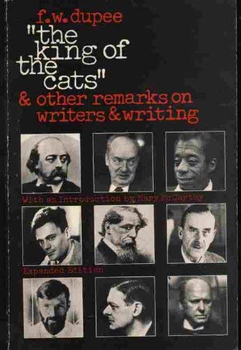 Book The King Of The Cats And Other Remarks On Writers And Writing free