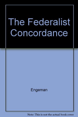 Book The Federalist Concordance free
