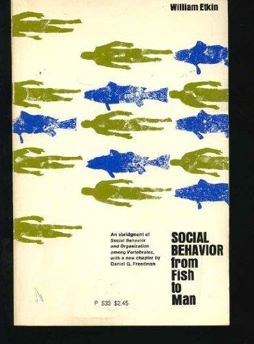 Book Social Behavior From Fish To Man (phoenix Books) free
