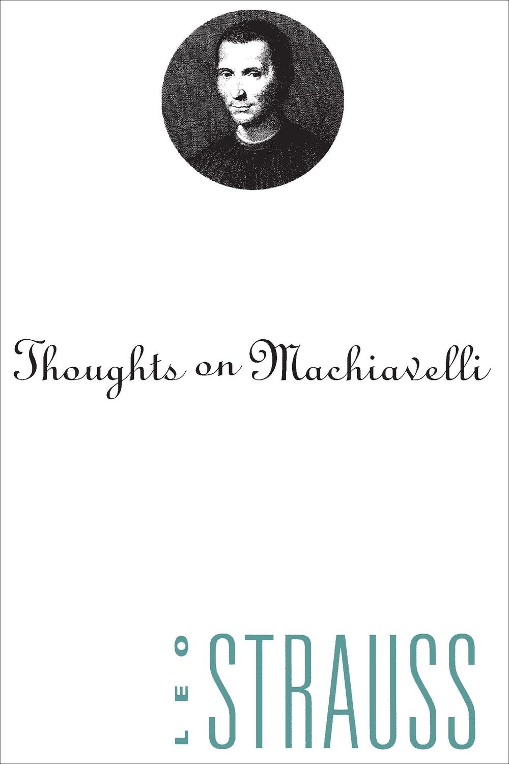 Book Thoughts on Machiavelli free