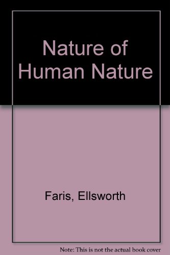 Book Nature of Human Nature (Midway Reprint Series) free