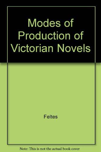 Book Modes Of Production Of Victorian Novels free