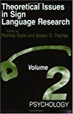 Book Theoretical Issues in Sign Language Research, Volume 2: Psychology free
