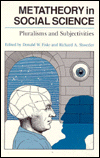 Book Metatheory in Social Science: Pluralisms and Subjectivities (Chicago Original Paperbacks) free