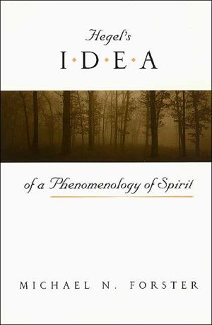 Book Hegel's Idea of a Phenomenology of Spirit free