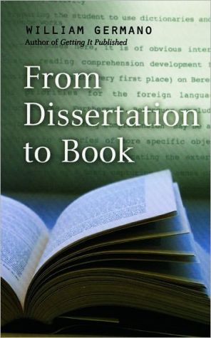 Book From Dissertation to Book (Chicago Guides to Writing, Editing, and Publishing) free